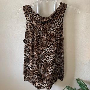 Style & Co Animal Print Tank